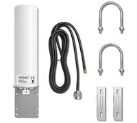 Antenne double omnidirectionnelle Qoltec 4G LTE | 30 dBi | Intérieur/extérieur