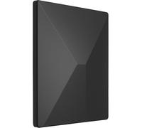 Antenne DVB-T DVB-T2 avec amplificateur 35 dB, antenne d'intérieur pour l'intérieur et l'extérieur, câble de 5 m, réception à 360°, antenne TV pour téléviseur, récepteur, radio, UHF VHF FM