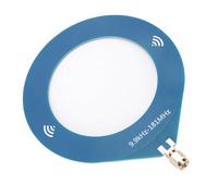 Antenne en Boucle BB avec Connecteur SMA, Antenne Radio à Large Bande Donut 9,9 KHz à 181 MHz, pour la Randonnée en Plein Air (Aiguille Interne Interne)