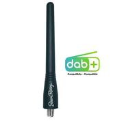 Antenne Evo Caoutchouc 10.5 Cm Gomme Noire Vis Filetées M4 M5 M6