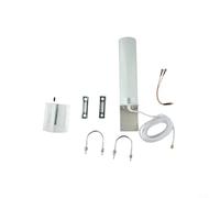 Antenne extérieure 12dBi à gain élevé compatible avec le mineur Hotspot à l'hélium 698-2700 MHz Connecteur mâle 50 Ohm avec câble à faible perte 5 m Polariz vertical linéaire