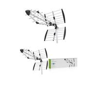 Antenne extérieure - - DVB-T/T2 - Filtre LTE700 - Gain 11 dB - 75 Ohm