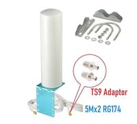 Antenne Extérieure Mimo 3g 4g 5g Pour Routeur Huawei,Modem Avec Touriste,Câble De 5m,Sma,Crc9,Ts9 - Type With Crc9 Adaptor