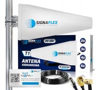 ANTENNE EXTÉRIEURE POUR ROUTEUR INTERNET DUAL 3G 4G 5G LTE ZTE HUAWEI 2x15m