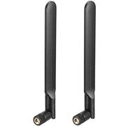 Antenne externe omnidirectionnelle 4G LTE 10dBi RP-SMA mâle 698-2700 MHz pour routeur CEP et caméra de sécurité WLAN (lot de 2)