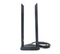 Antenne externe pour routeur WiFi ASUS,carte sans fil,base d'aspiration magnétique,câble d'extension mort pour touristes,gain élevé,2.4G,5.8G,5G - Type 1.2M Cable-10dBi