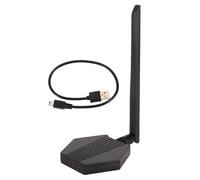Antenne Externe USB 300 Mbps, Connexion Stable et Large Couverture avec Bande 2,4 G 5G, Réception et Transmission de Signal Puissant, Plug and Play Simple pour Ordinateur
