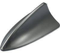 Antenne factice Toit décorative de Conception d'aileron de Requin de Voiture Gris foncé