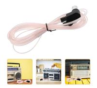 Antenne FM MD à Câble, Tête Coudée, Réception Stable | Pvc, Cuivre et Fer, Usage Intérieur, Réglage Facile, pour Chaîne Audio et Qualité Sonore Supérieure