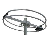 Antenne FM - SEDEA - Ronde 45 cm - Omnidirectionnelle - Aluminium - Attache de mât orientable