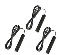 Antenne FM Universelle pour autoradio, amplificateur de Signal de 3 m pour véhicules Marins, Bateaux et Camping-Cars Antenne Radio Voiture(3 PCS)