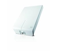 Antenne Full HDTV extérieure amplifiée de One For All - d'Excellente Performance pour DVB-T TNT Numérique et Analogique TV Signaux - 50km Range - Installation aisée avec 10 mt. Câble Coaxial - SV9455