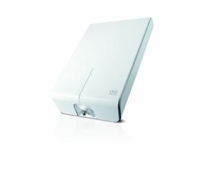 Antenne Full HDTV extérieure amplifiée de One For All - d'Excellente Performance pour DVB-T TNT Numérique et Analogique TV Signaux - 50km Range - Installation aisée avec 10 mt. Câble Coaxial - SV9455