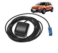 Antenne GPS active étanche pour véhicule | Antenne de navigation GPS avec connecteur mâle SMA FAKRA-C pour tête stéréo de voiture,Antenne de navigation GPS active avec connecteur FAKRA-C SMA mas