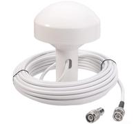 Antenne GPS marine avec connecteur BNC mâle, adaptateur TNC mâle vers BNC femelle, câble de 10 m, pour traceurs de cartes Garmin GPSMAP (STA-402-10M)