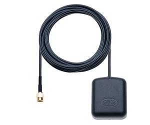 Antenne GPS pour Voiture avec Connecteur SMA Aérienne Active Câble d'Extension de 3M et Module Étanche Base Magnétique pour Système de Navigation, Autoradio DVD et Stéréos de Tableau de Bord 3 Mètres