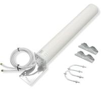 Antenne GSM Externe 5G 4G LTE 3G Epicloud | IP67 étanche | Gain Puissant de 18 DBI omnidirectionnel | Antenne extérieure | 2 * 2 5m SMA mâle