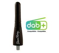 Antenne Gum 6 Cm Gomme Noire Visses Filetées M4 M5 M6