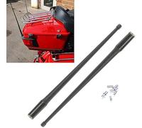 Antenne Harley 13 '' Mât Antenne Harley Caoutchouc Flexible AM/FM pour Harley 1989-2017