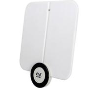 Antenne Intérieure Extra Plate De-Gain De 41 Db-Réception Tnt-Compatible Full Hd-Blanche-Sv9215