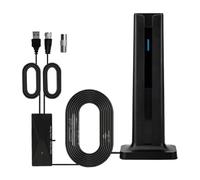 Antenne Intérieure For TV Numérique, HD 4K 1080P, Amplificateur De Signal Longue Portée Facile Large Compatibilité