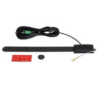 Antenne interieure pare brise DVB-T 5V Fakra F Cable TV 5m noir