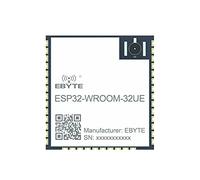 Antenne IPEX 2,4 G ESP32 Dual Core Mcu ESP32-D0WD-V3 WIFI ESP32-WROOM-32UE 20 dbm fougère 400 m IPEX antenne pour maison intelligente
