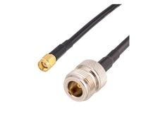 Antenne Lo-Ra Hélium Hotspot Miner Aerial 868MHz 915MHz 3DBI N Kit d'antenne à fibre de verre omni mâle avec des clips de 2pc