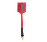 Antenne Longue RHCP MMCX à 5,8 GHz 2,8 dBI High Gain Omnidirectional Signal Boster pour FPV Racing Drones Construction en Plastique métallique (Tête Droite)