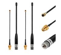 Antenne Lora 868MHz 10dBi IP67 Meshtastic ESP32 SMA Lot de 2 Portée | VSWR 1,5 impédance 50Ω, 2 câbles U.FL SMA 12cm inclus, compatible LoRa32u4 II HTCC-AB02S, agriculture industrie Smart City