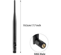 Antenne Lora Avec Connecteur Mâle Sma,Carte Oled Lora,Câble D'extension Ipex 15cm,Meshtastic Lora32 Esp32,868mhz,915mhz - Type 1pcs Antenna