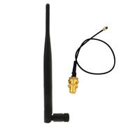 Antenne Lora Avec Connecteur Mâle Sma,Carte Oled Lora,Câble D'extension Ipex 15cm,Meshtastic Lora32 Esp32,868mhz,915mhz - Type 1pcs Antenna 1pcs Ip