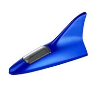 Antenne lumineuse en forme d'aileron de requin à énergie solaire, élégante pour voiture, décoration de voiture, montage sur le dessus