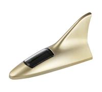 Antenne lumineuse en forme d'aileron de requin | Lumière de toit en forme d'aileron de requin - LED à énergie solaire d'avertissement arrière - Antenne décorative montée sur le dessus pour camping-car