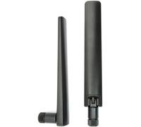 Antenne mâle double bande WiFi 2,4 GHz 5,8 GHz 5,8 GHz 10 dBi MIMO RP-SMA pour routeur WiFi, réseau sans fil, carte PCIe, carte 6E, adaptateur USB, caméra IP de sécurité, moniteur ASUS RT-AC68u