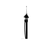 Antenne manuelle - Chrome - 4 sections - 12 V - Universelle - Angle réglable 0-30°