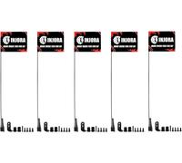 Antenne Métal Avec Drapeau 15Cm Drapeau De Décoration Pour Trx4M Scx24 Ax24 Fcx18 Fcx24 1/18 1/24 Voiture Rc Tout-Terrain,5Pcs