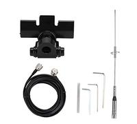 Antenne Mobile D'autoradio Double Bande NL-770S, Antenne VHF Mobile avec Connecteur PL-259, Antenne Radio par Câble de 5m, Plaque D'immatriculation de Voiture