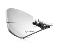 Antenne Multisatellite 4 MS - Cahors SMC BIG BISAT - 4 supports LNB, Gain 36 dB, Bandes de fréquence 10,7 - 12,75 GHz