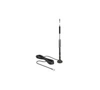 Antenne Omni-Directionnelle DeLOCK 12417 SMA 5 dBi, 0.7-0.96/1.71-2.7 GHz, 50 Ohm, Polarisation Verticale, ROS 2.0, Câble RG-174 3m, -30°C à 70°C