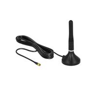 Antenne Omni-Directionnelle DeLOCK 12585, 3 dBi, 0.698-0.96/1.71-2.17/2.5-2.7 GHz, SMA Mâle, Câble 3m RG-174 A/U, IPX5, Usage Extérieur