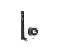 Antenne Omni-directionnelle DeLOCK 88571, 3 dBi, RP-SMA Mâle, 5 Ohm, Polarisation Verticale, Dimensions 19x19x135mm, Température -10°C à 55°C
