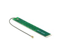 Antenne Omni-directionnelle DeLOCK 88988, 3 dBi, Connecteur MHF, 50 Ohm, ROS 2.0, Câble Coax 0.1m, Usage Intérieur, -10°C à 55°C, 96x14x0.9mm