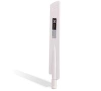 Antenne omnidirectionnelle 5G, antenne à Gain élevé, aérial de routeur, AZ7795G aérial à Gain élevé 18 dbi Antenne SMA omnidirectionnelle à Bande complète pour routeurs sans Fil(Blanc)