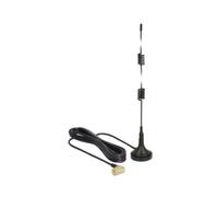 Antenne omnidirectionnelle DeLOCK 89614, 2.5 dBi, SMA, 0.69-0.96/1.71-2.7 GHz, 50 Ohm, Polarisation Linéaire, H 265mm, ROS < 2.0