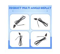 Antenne Omnidirectionnelle Extérieure 2,4 GHz en Cuivre Pur, 12 DBi, avec Support Mural