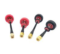 Antenne omnidirectionnelle fiable 5 8 GHz avec construction et faible onde stationnaire adaptée à diverses configurations FPV (broche noire de 55 cm)