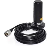 Antenne Oppxun Mini double bande VHF UHF -n2rs avec support magnétique, câble RG316 de 5 m pour voit