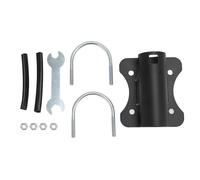 Antenne parabolique Adaptateur de montage sur poteau Antennes extérieures en acier inoxydable Support de serrage à boulon en U pour V2 pour Internet Kit Satellite