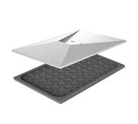 Antenne parabolique - Protection élastique imperméable à la décoloration, boîtier de déflecteur de grain, peau de prévention du vieillissement thermique, équipement de rack de caravane, camping-car
